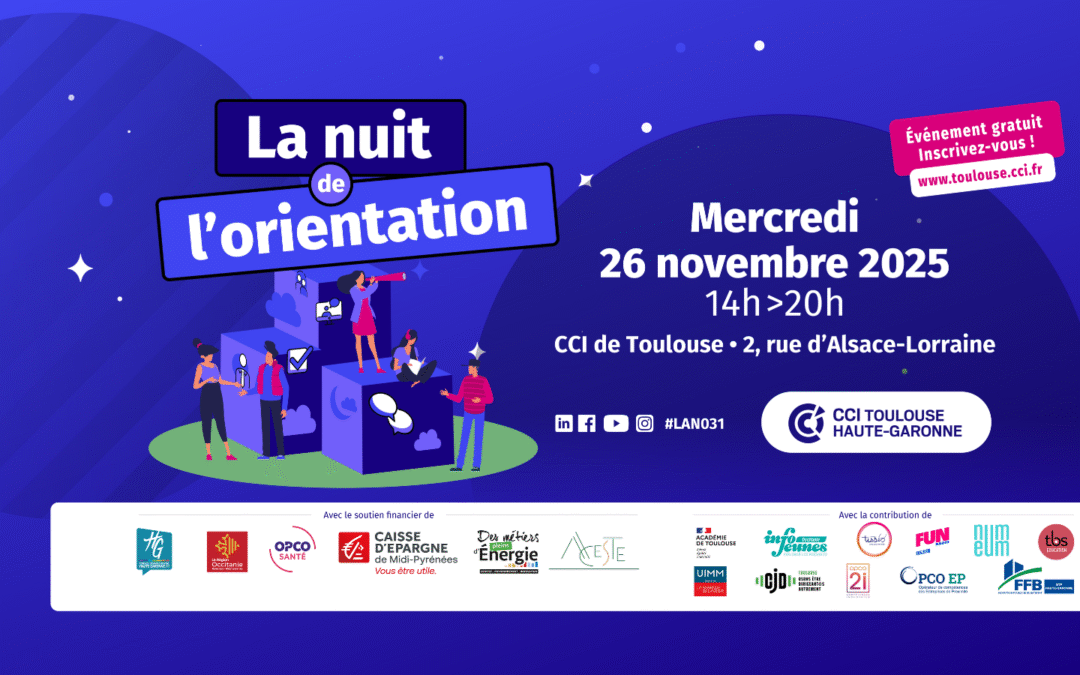 Nuit de l’Orientation 2025 : Toulouse, le 26 novembre